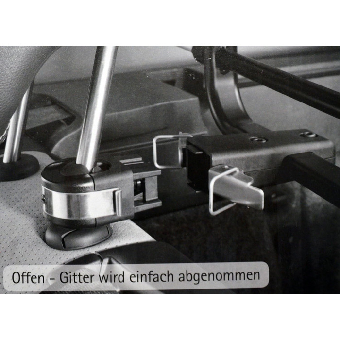 Сітка-перегородка для Mazda CX-5 та CX-7 Kleinmetall Roadmaster Deluxe з системою швидкого кріплення