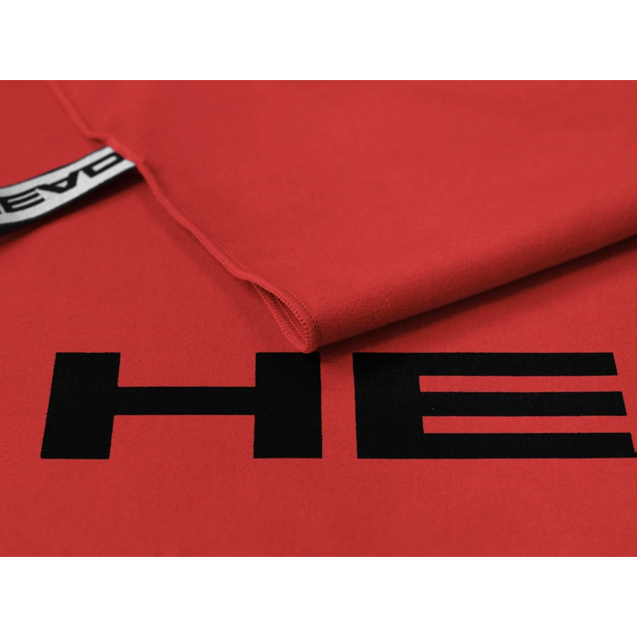 Рушник для дому Osama Home Head Active з гумкою, комплект мікрофібрових рушників. М'який, легкий, швидковисихаючий фітнес-рушник, вбираючий рушник для душу, компактні рушники для подорожей (70x140 см, Червоний Лава)