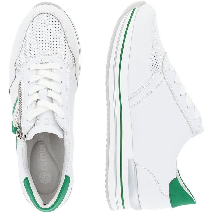 Жіночі кросівки Remonte D1318 – білі, напівчеревики, зручна устілка, 45 EU