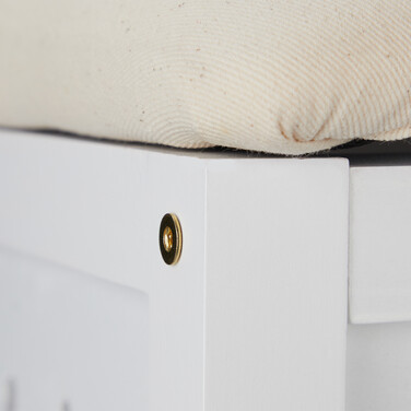 Relaxdays Laundry Basket with Seat