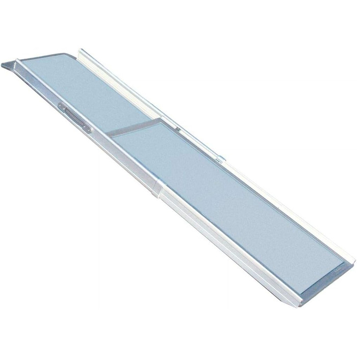 Тріксі (Trixie) телескопічна рампа Petwalk для домашніх тварин, сіра, 43x100–180 см, 5,8 кг