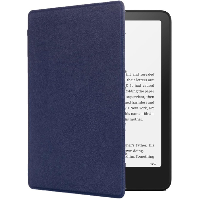 Чохол Flyorigin для Kindle Voyage (2014) з PU шкіри, Smart Sleep/Wake, Navy blue