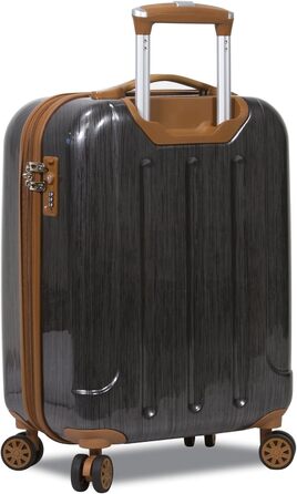 Набір валіз Dejuno Monroe New Generation 3 шт. з TSA замком, чорний