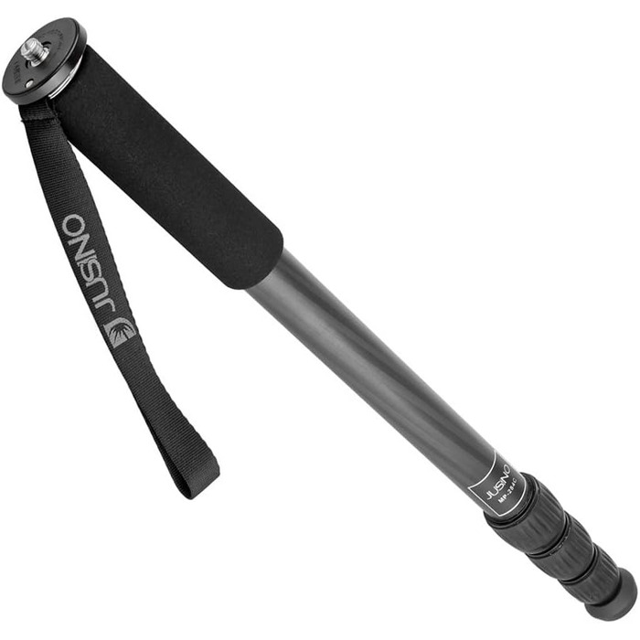 Монопод JUSINO з карбону, 4 сегменти, до 12 кг, MP-284C