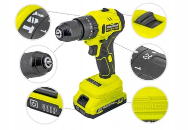 Акумуляторний шуруповерт Toolme 20 V Q9RFFX-A7SN6QTO1K
