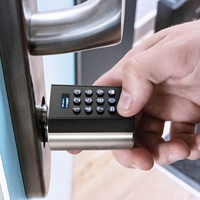 Електронний циліндр WELOCK PBL41 для дверей з Bluetooth, кодовий замок IP65, для дверей 50-100 мм
