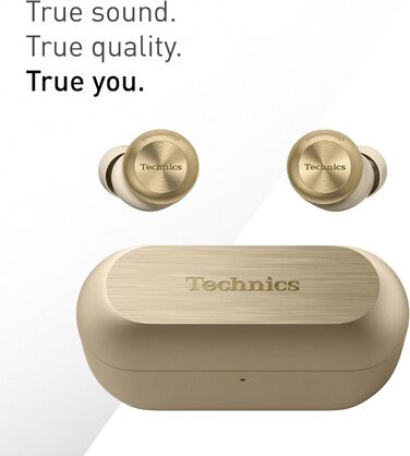 Technics EAH-AZ100E-S Бездротові навушники з активним шумозаглушенням, 10 мм драйвер, Bluetooth Multipoint, AI Voice Focus, срібні