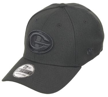 Кепка бейсбольна New Era NFL 39thirty Packers (Чорна, L-XL) - Офіційна ліцензійна кепка з логотипом команди American Football