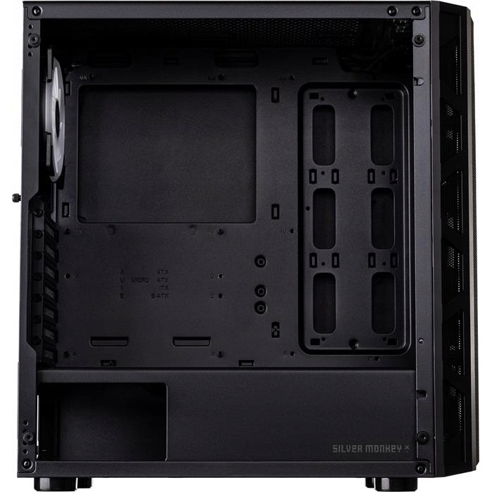 Корпус Silver Monkey Chest TGM Midi Tower, чорний