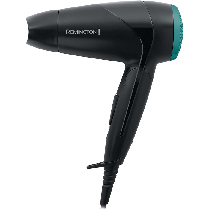 Фен Remington D1500 On The Go: компактний, потужний, для подорожей (2000 Вт, 120/220-240V, насадки)