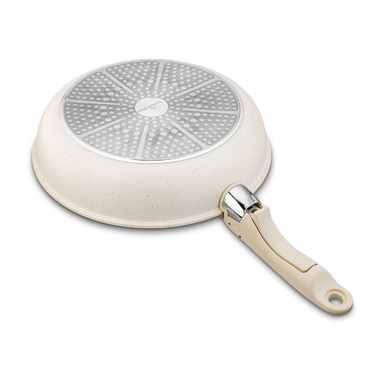 Набір сковорідок зі знімною ручкою Starke Pro Compacti Cream (20/24/28 см), 4 предмети