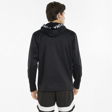 Чоловічий флісовий худі PUMA Train Pwrfleece з капюшоном, розмір XL, колір Puma Black