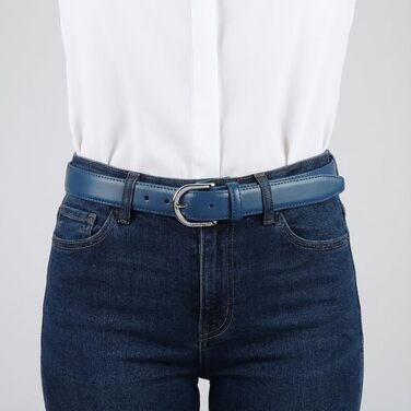 Жіночий шкіряний ремінь Biagiotti Avio 3 см, регульований (115 см) в подарунковій коробці