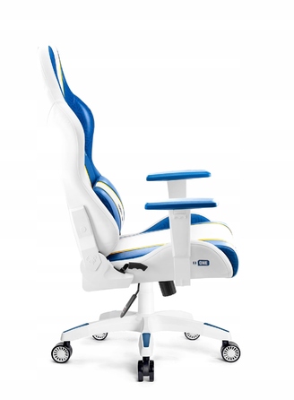 Ігрове крісло Diablo Chairs X-One 2.0, екошкіра, біле