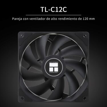 TR Peerless Assassin 120 SE ARGB: Кулер для CPU з RGB підсвічуванням, 6 heatpipes, 120 мм вентилятори, для AMD AM4/AM5 та Intel 1700/1150/1151/1200