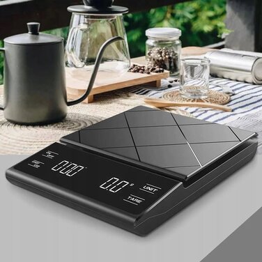 Кухонний електронний ваги для дому, високоточні, до 3 кг, з дисплеєм