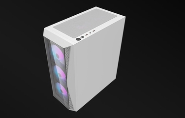 Корпус для ПК darkFlash DK352 Plus, білий, Tower, 4 aRGB вентилятори
