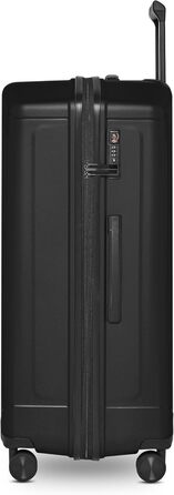 Чемодан Smartbox Hartschalen Check-in L (75 см) з поліпропілену, 4 колеса, TSA-замок, чорний металік
