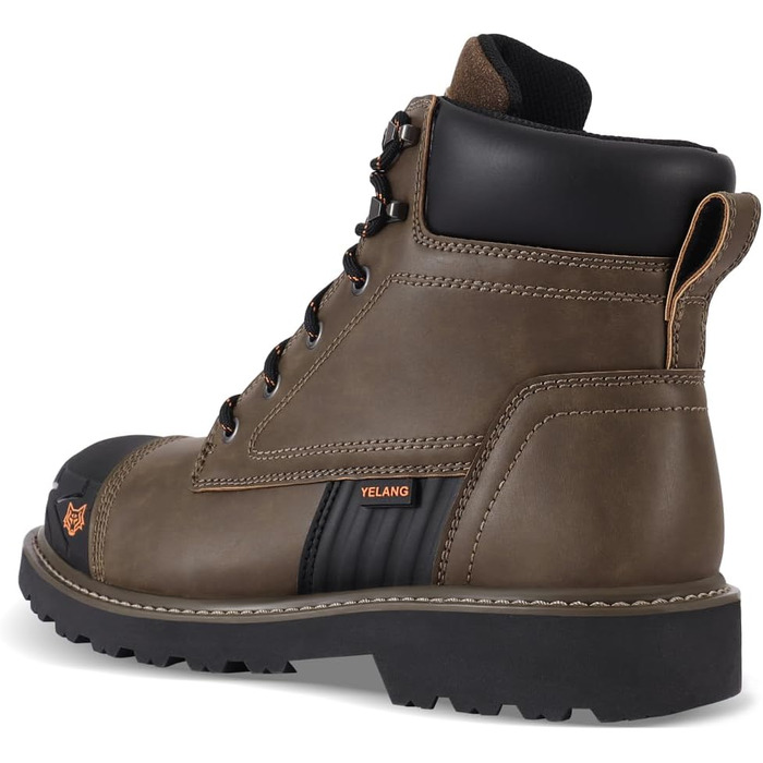 Черевики робочі чоловічі YELANG з металевим носком, для промисловості, захисне взуття (41.5 EU, B Braun)