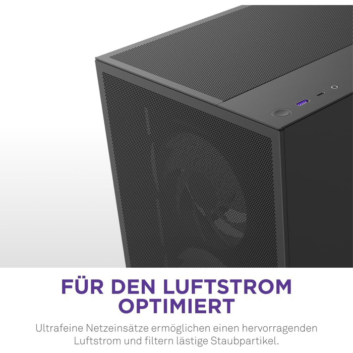 Корпус для ПК NZXT H5 Flow: компактний ATX Mid-Tower з високою продувністю, RGB підсвічуванням та підтримкою рідинного охолодження