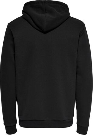 Чоловічий худі Only & Sons ONSCERES Sweatshirt, чорний, розмір L