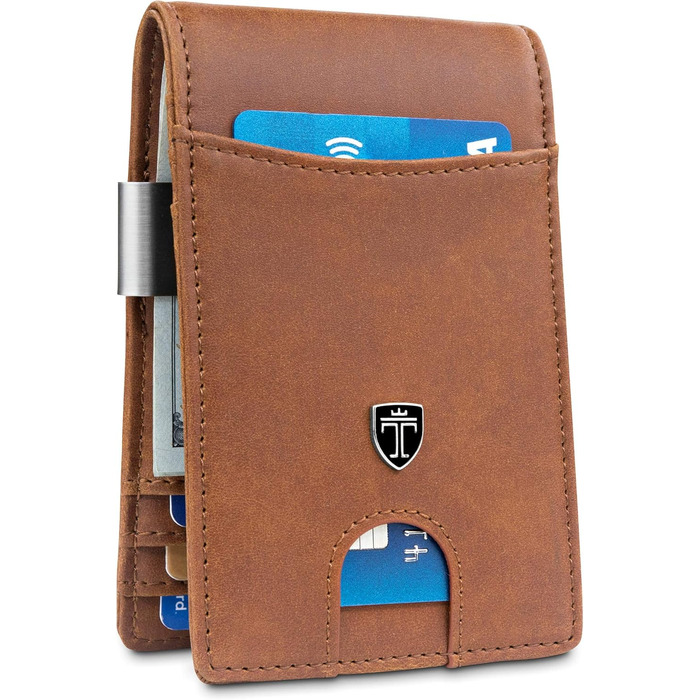 Чоловічий шкіряний ремінь TRAVANDO S Cognac-braun