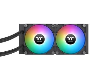 Система водяного охолодження Thermaltake TH360 V2 Sync AIO з LCD 2.1' (480x480), 3x 120mm ARGB вентилятори, сумісна з Intel LGA1851/1700 та AMD AM5/AM4, чорний колір