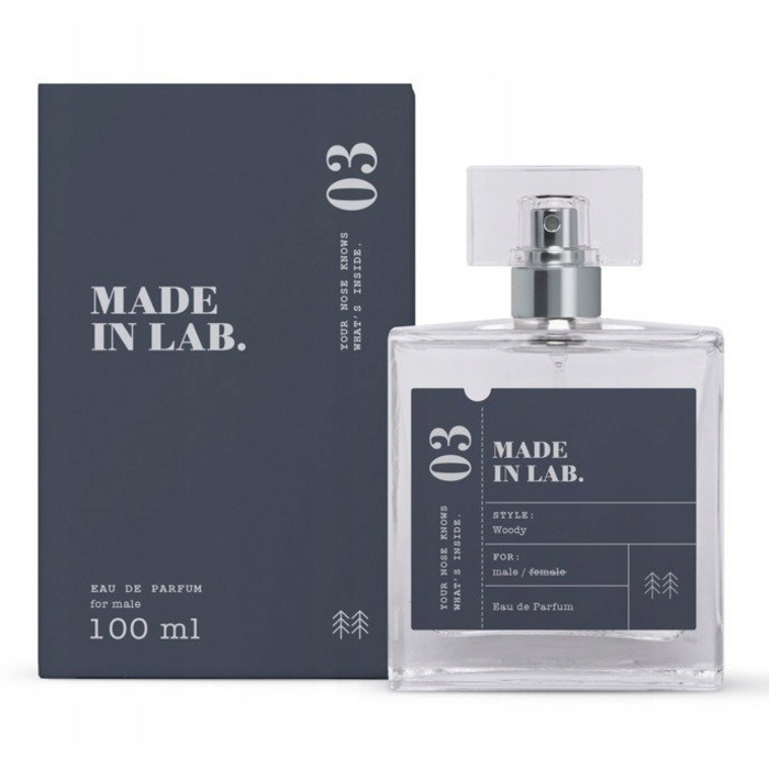Чоловіча парфумована вода Made in Lab 03, 100 мл