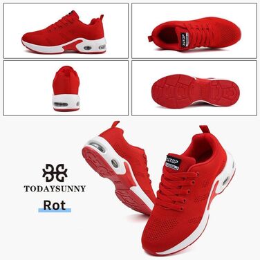 Жіночі кросівки для бігу та ходьби: спортивні, дихаючі, з ортопедичною підтримкою, підошва з повітряною подушкою, неслизькі, легкі, для залу та вулиці (Рожеві, 41 EU)