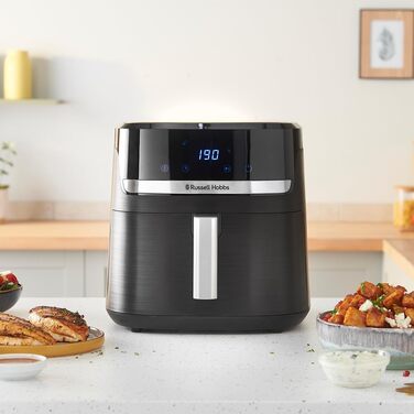 Фритюрниця Russell Hobbs SatisFry XXL 8.3л з Rapid AirFryer: 9 програм, без олії, сенсорний екран, гриль, випічка
