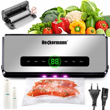 Вакууматор Heckermann 3700, 140 Вт, сріблястий