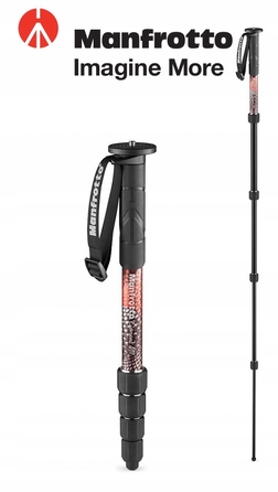 Монопод Manfrotto Element MII Alu, 159 см, червоний