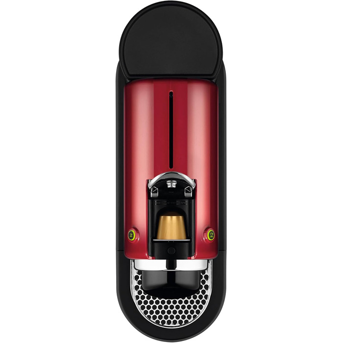 Кавова машина Krups Nespresso CitiZ XN7415, капсульна, 1260 Вт, 19 бар, резервуар 1 л, червона