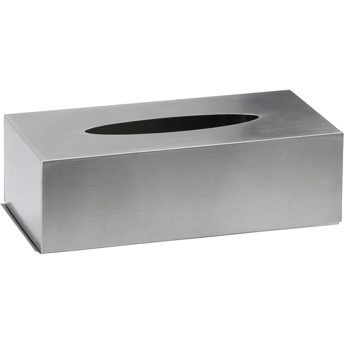 AMARE, Stainless Steel, Silver, Cosmetic Tissue Box