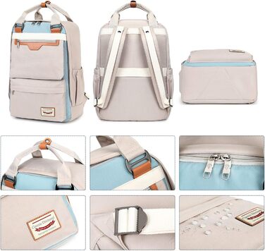 Рюкзак Myhozee для чоловіків та жінок з відділенням для ноутбука 15.6