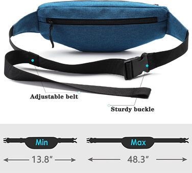 Поясна сумка TINYAT для туризму та спорту сірого кольору, T201 (зелений/2003)