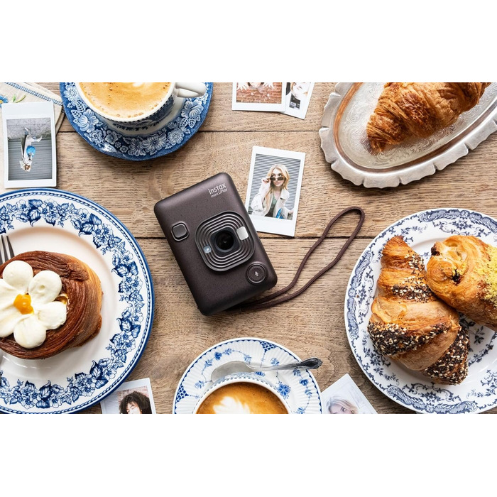 INSTAX Mini LiPlay 2: Гібридна цифрова камера (Deep Bronze)