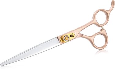 Професійний набір для грумінгу собак Dream Reach 7 дюймів: 440C сталь, набір з 3 ножиць (пряма, вигнута, розріджуюча)