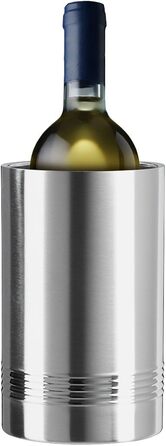 Охолоджувач для пляшок вина та шампанського Emsa Senator, нержавіюча сталь, діаметр 11 см, висота 20 см