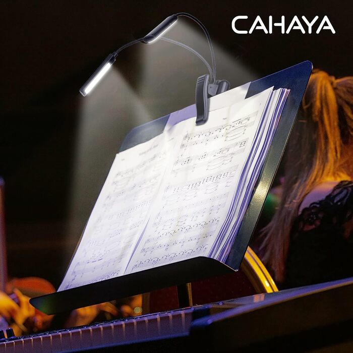 Підставка для нот CAHAYA 6-в-1 з підставкою, світлом та чохлом. Підходить для гітари, укулеле, скрипки. CY0194set