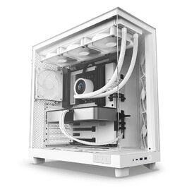 Комп'ютерний корпус NZXT H6 Flow білий