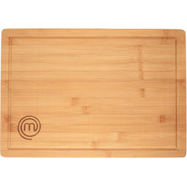 Набір дерев'яних обробних дощок MasterChef: великий (38x27.5 см), середній (34x23.5 см), маленький (23x15 см) з жолобом для соку