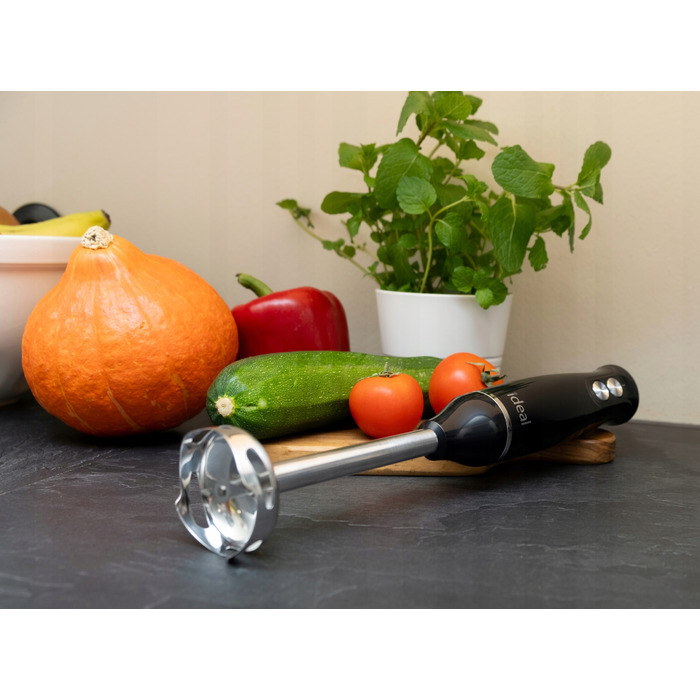 Ручний блендер IDEAL IK1002, 500 Вт, чорний