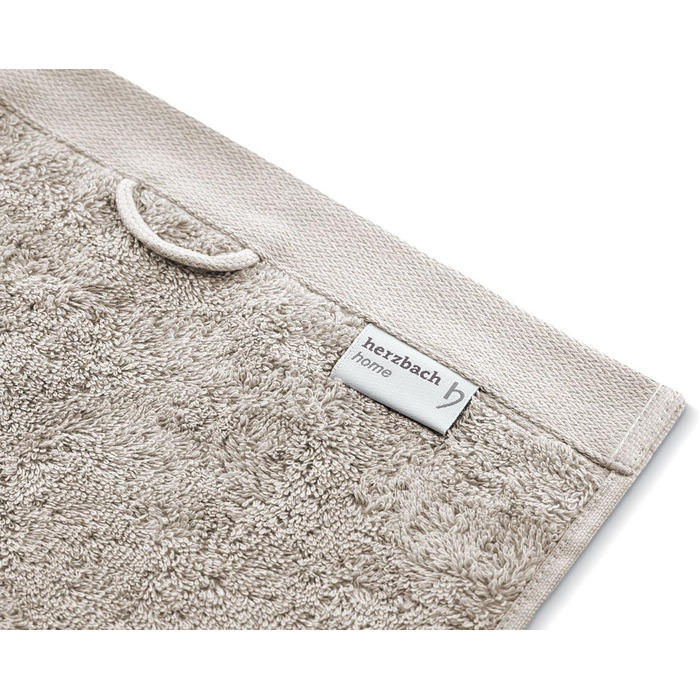 Рушники Herzbach Home Premium, 50 x 100 см, 4 шт. (пісочний колір) – 100% бавовна, преміум-якість