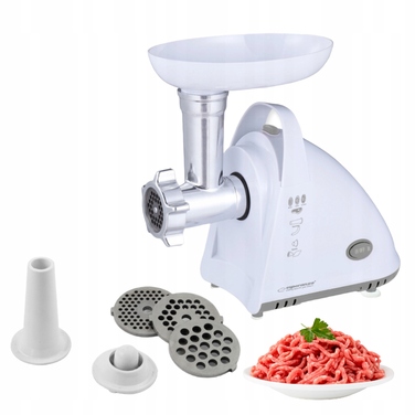 Електрична м'ясорубка Esperanza MeatLover, біла, 2200 Вт