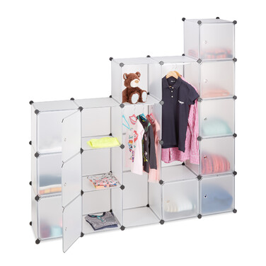 Relaxdays 14-Compartment Modular Closet Organizer