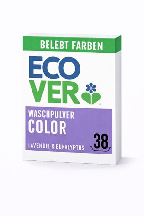 Пральний порошок Ecover Color для кольорових речей з евкаліптом, 4 кг