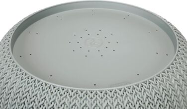 Пластикове лежаче місце для тварин Curver, 54×54 см, світло-блакитне