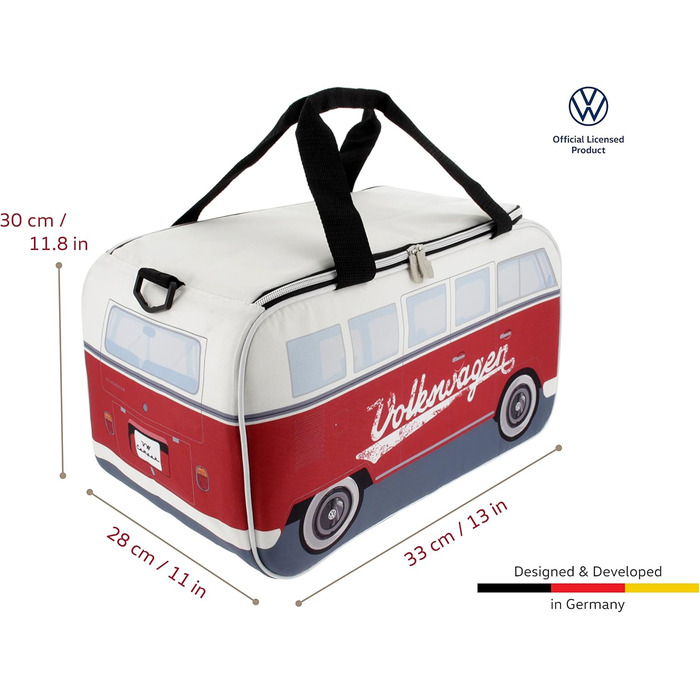 VW Collection - Volkswagen Hippie Bus T1 Camper Van Cooler Bag 25L