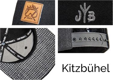 Кепка бейсболка Jumping Bird • Унісекс • Знімний козирок • Регульована • Чорна